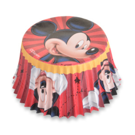 Backförmchen Mickey Mousse (red) 50 st