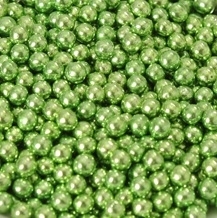 Suikerparels Metallic groen
