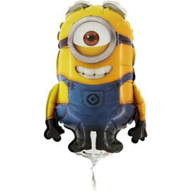 Minion ballon Stuart (1 oog)