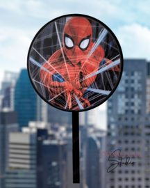 Caketopper Spiderman zwart