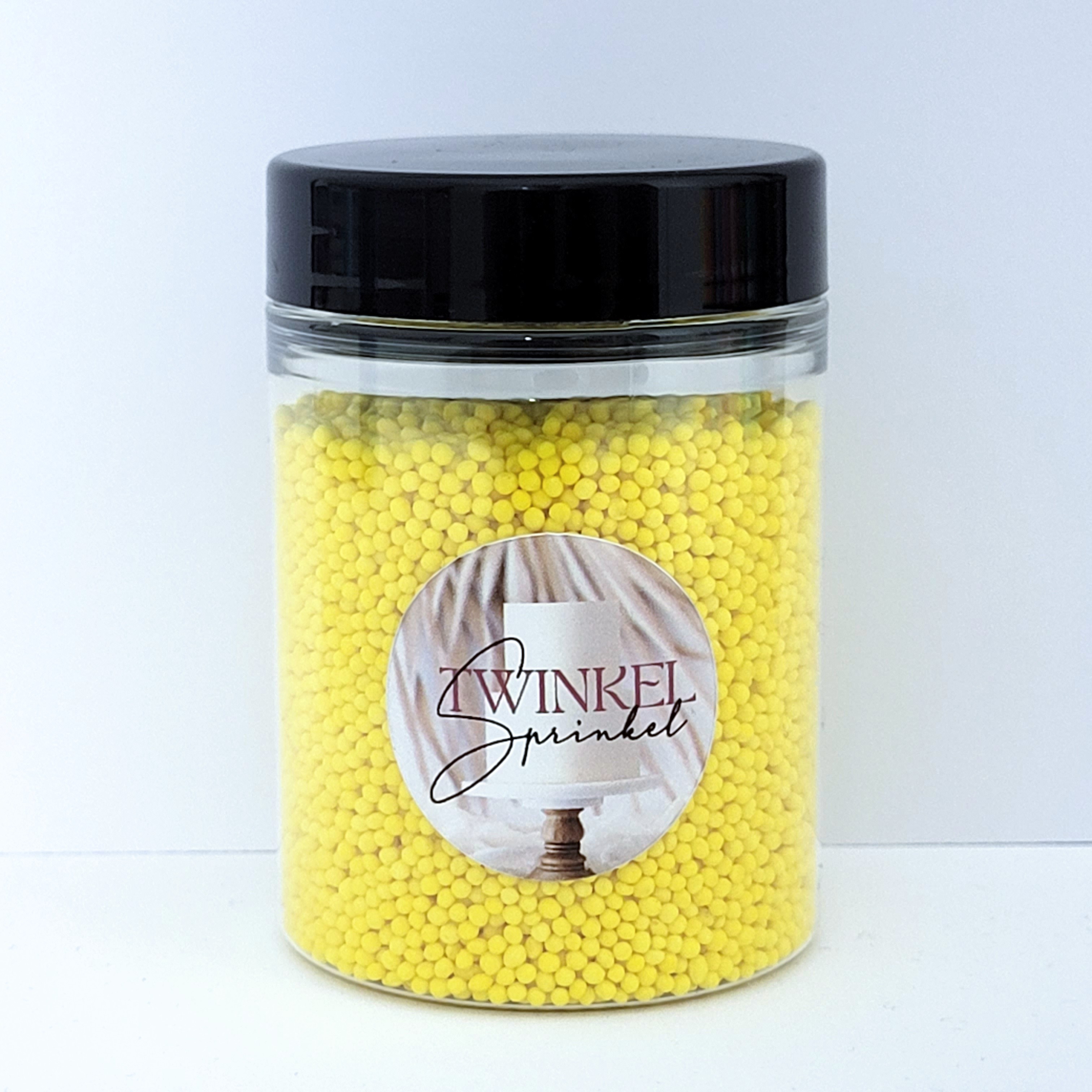 Twinkel Sprinkel Nonpareils Yellow 80 gr - 5 pcs wholesale