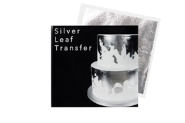 Feuille Argent comestible - Sugarflair Silver Leaf Transfer