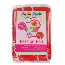 Pâte d'amendes Rouge Passion 250 gr