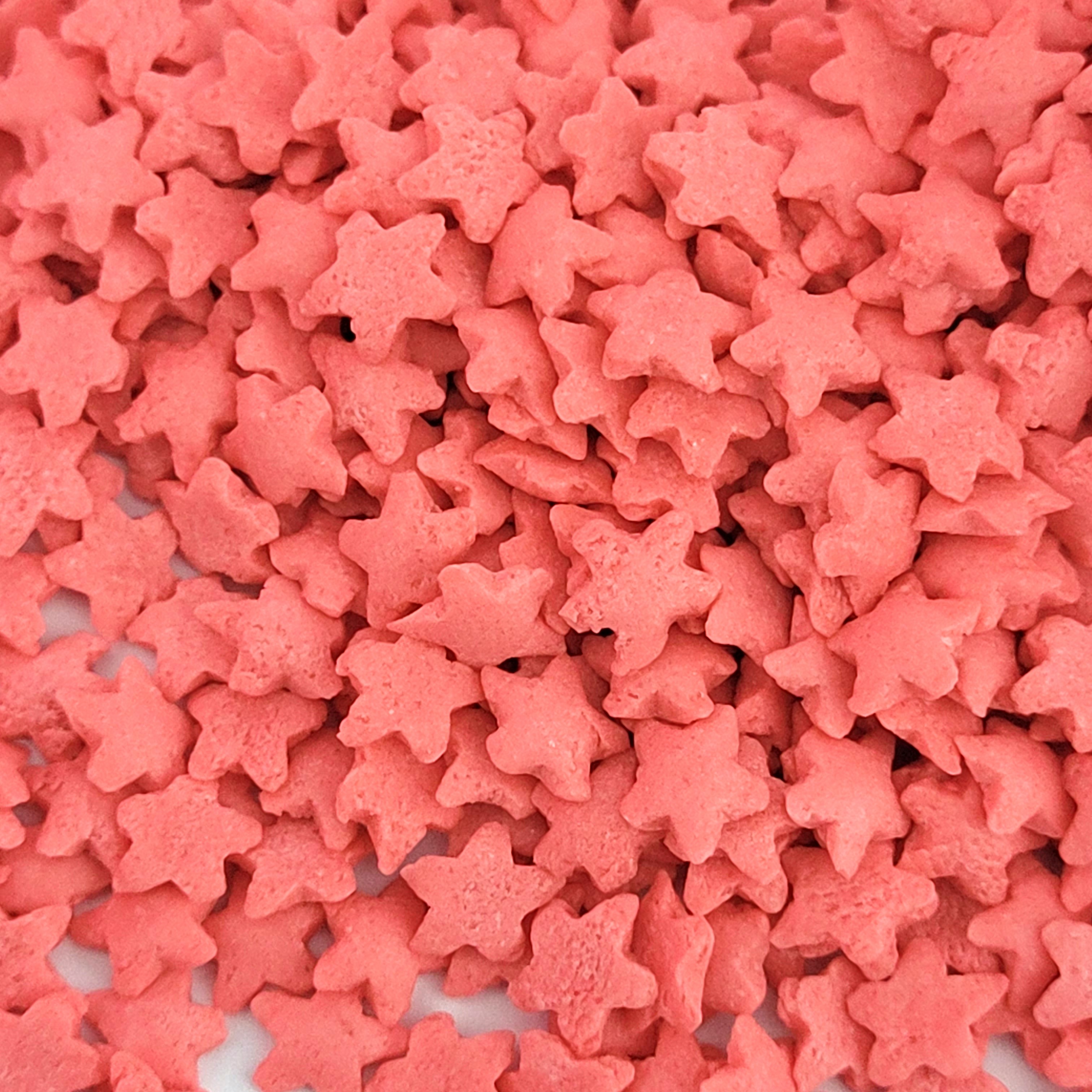 Twinkel Sprinkel Etoiles Rouges Coral - 60 gr 5 pcs revendeurs