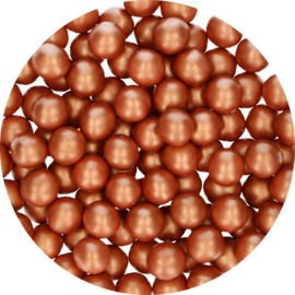 Candy Choco parels Large Copper- 70 gr