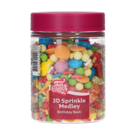 3D sprinkle medley Birthday Bash 70 gr