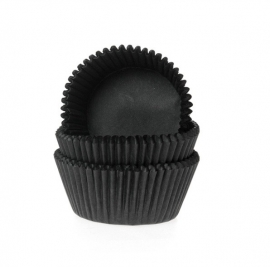 Cake Cups House of Marie Black - 50 pcs