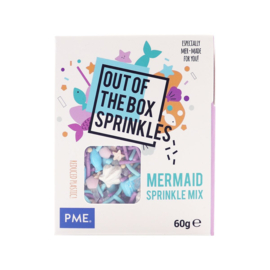 Mermaid sprinklemix PME out of the box 60 gr (Meerjungfrau)
