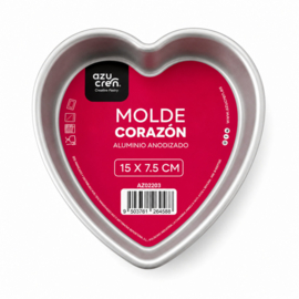Coeur moule à cuisson 15 cm x 7.5 (h) cm (Azucren)