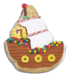 Pirate ship Wilton bakvorm 2D