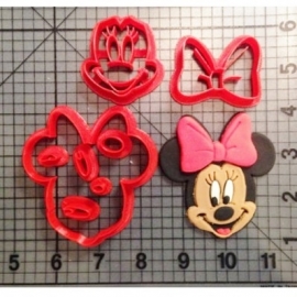 Uitsteker Minnie Mouse 5cm