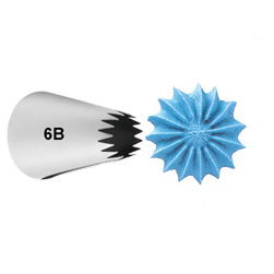 Wilton Icing tip #6B open star