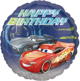 Cars Happy Birthday Ballon