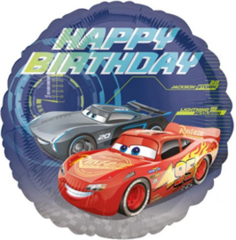 Cars Happy Birthday Balloon