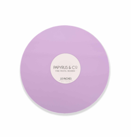 Cake Board Pastel Lilac 25 cm rund