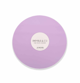 Cake Board Pastel Lilac 25 cm rond