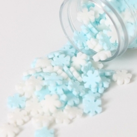 Snowflakes White/Blue - 50 gr