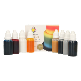 Sugarflair Airbrush Colour Collection Alcohol Free 8 x 14 ml