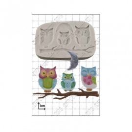 FPC Sugarcraft Owl Family