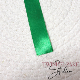 Lint Satijn Leaf Green 2.0 cm