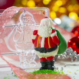 3D Chocolade mould Kerstman