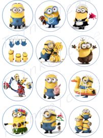 Feuille alimentaire Minions 1