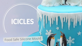Katy Sue Icicles (cristaux de glace) moule en silicone