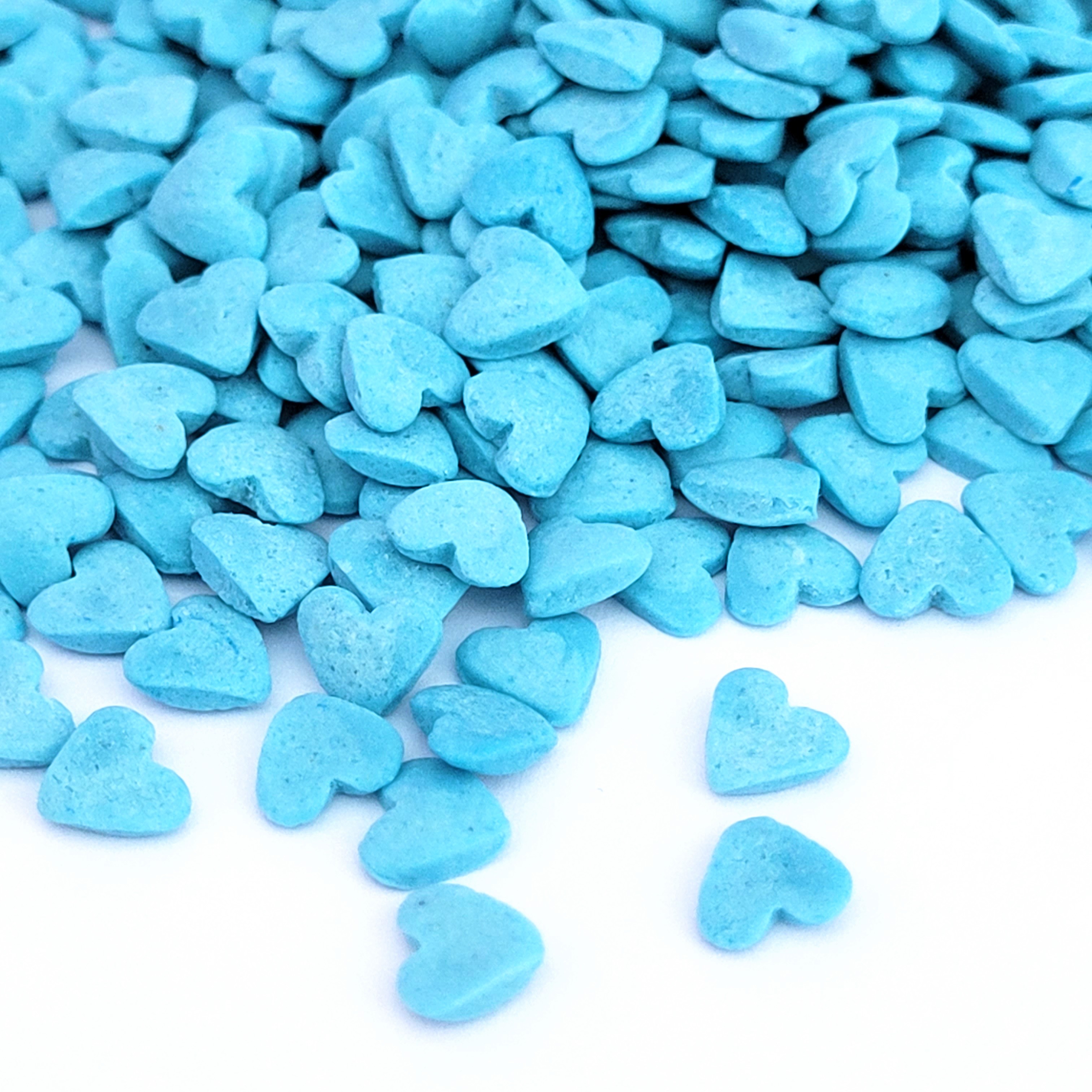 Twinkel Sprinkel Hartjes Licht Blauw - 1 Kg