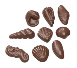 Chocolate World Zeevruchten 9 st - 6 gr
