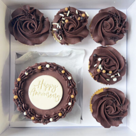 Bento Cake und cupcakebox - 10 St (Kombibox)