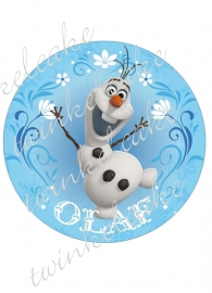 Olaf edible print