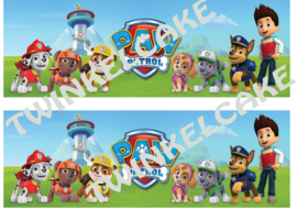 Taartband paw patrol 4