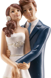 Wedding cake topper Laura & Alvaro 18 cm