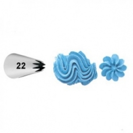 Wilton icing tip #022 Open star