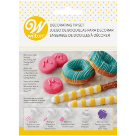 Wilton Candy Melt Decorating Tip set