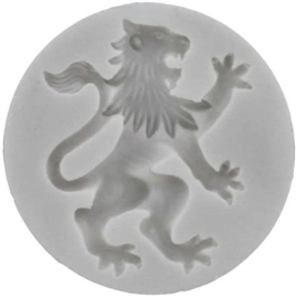 Rampant Lion (left) - Lion rugissant moule en silicone