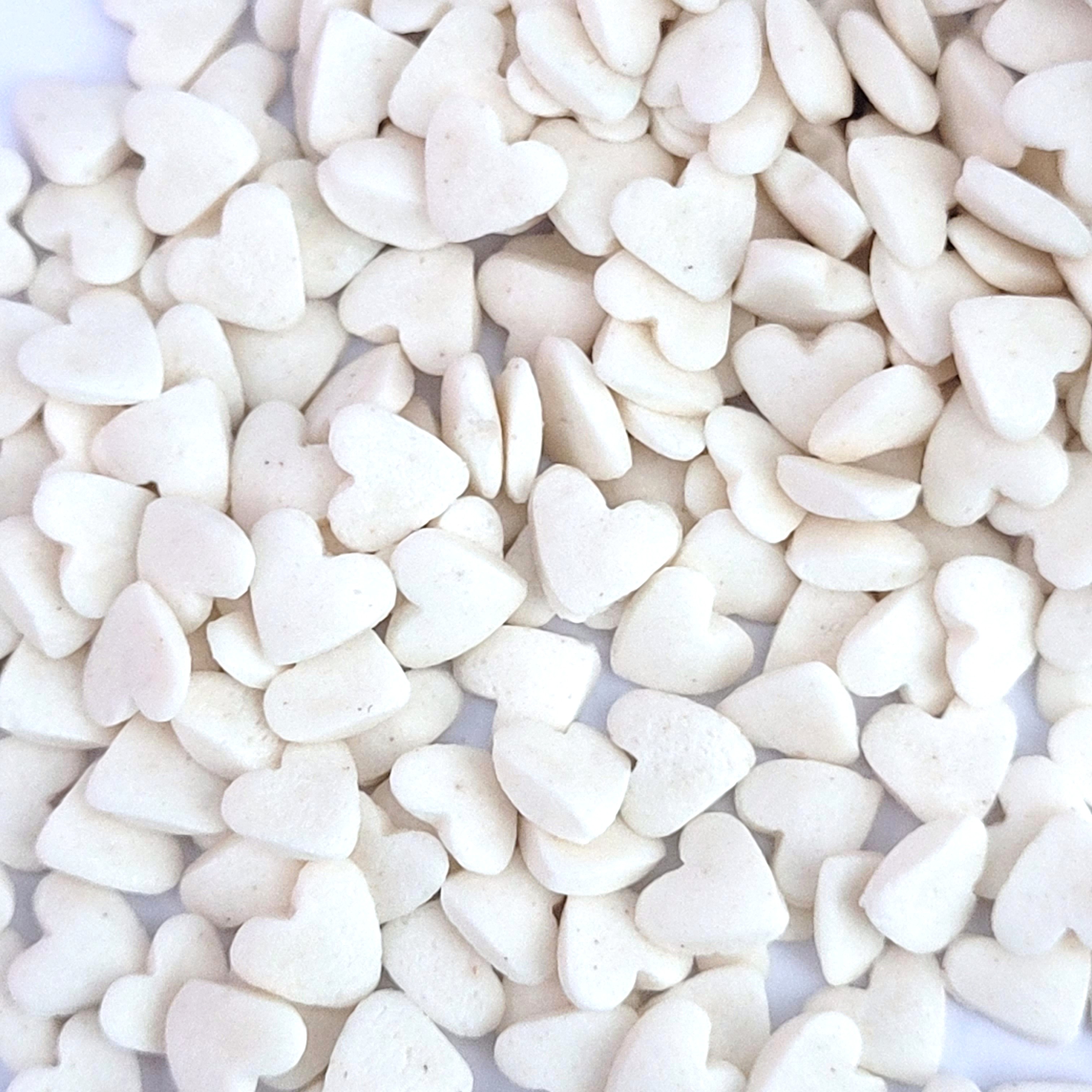 Twinkel Sprinkel Coeurs Blancs - 60 gr 5 pcs revendeurs