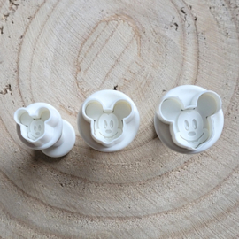 Souris emporte-pièces à piston - 3 pcs