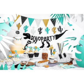 Paper Garland Dinosaur Party