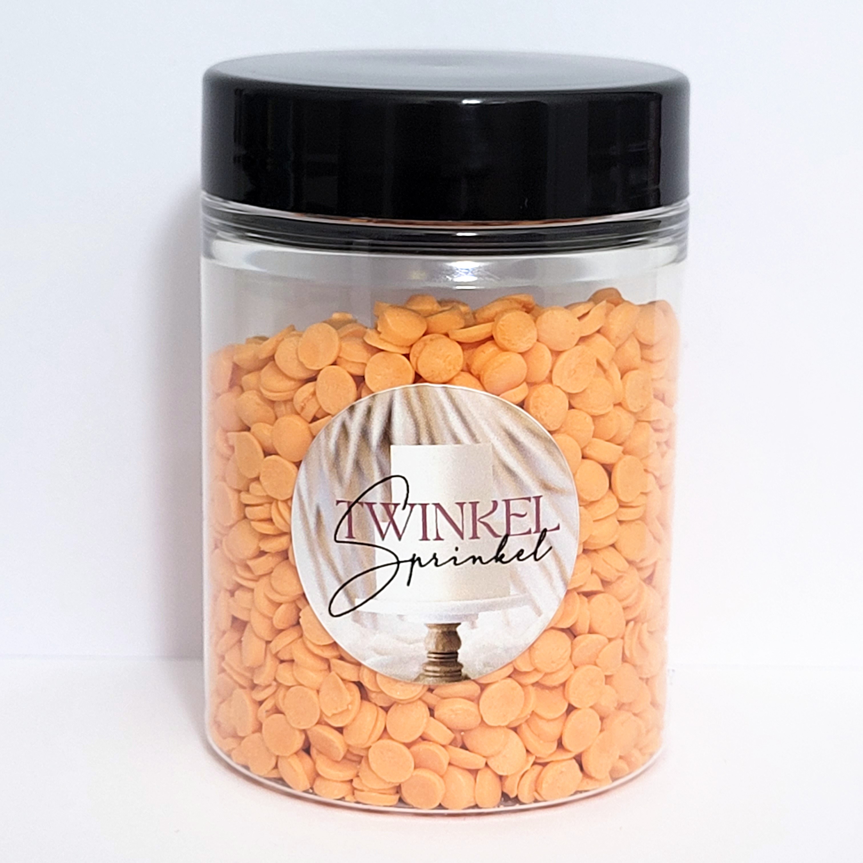 Twinkel Sprinkel Confetti Orange - 60 gr - 5 pcs wholesale