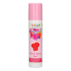 Velvet Spray Red  (Funcakes) - 100 ml