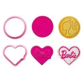 Barbie set (2 cutter and 2 stamps)