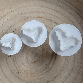 Holly Leave plunger set - 3 pcs