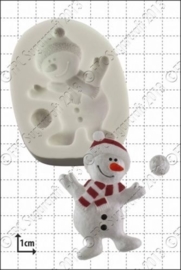 siliconen mal -dancing snowman-