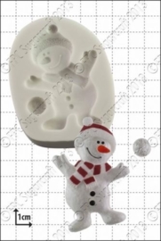 Moule en silicone bonhomme de Neige dansant