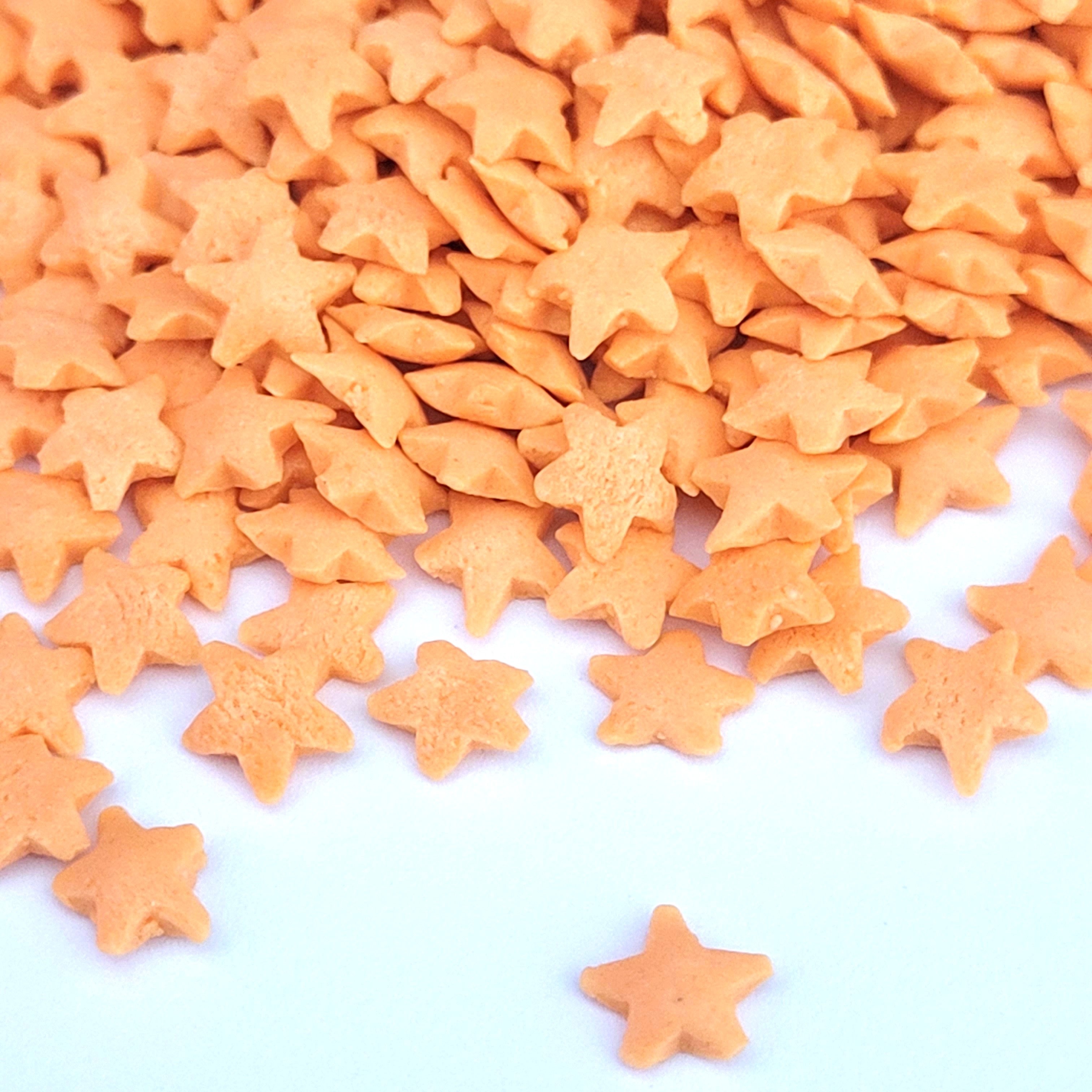 Twinkel Sprinkel Sterretjes Oranje - 1 Kg