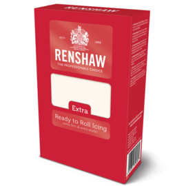 Renshaw Extra White rolled fondant 1 Kg