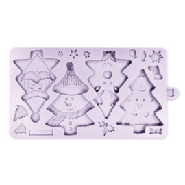 Christmas tree characters mould