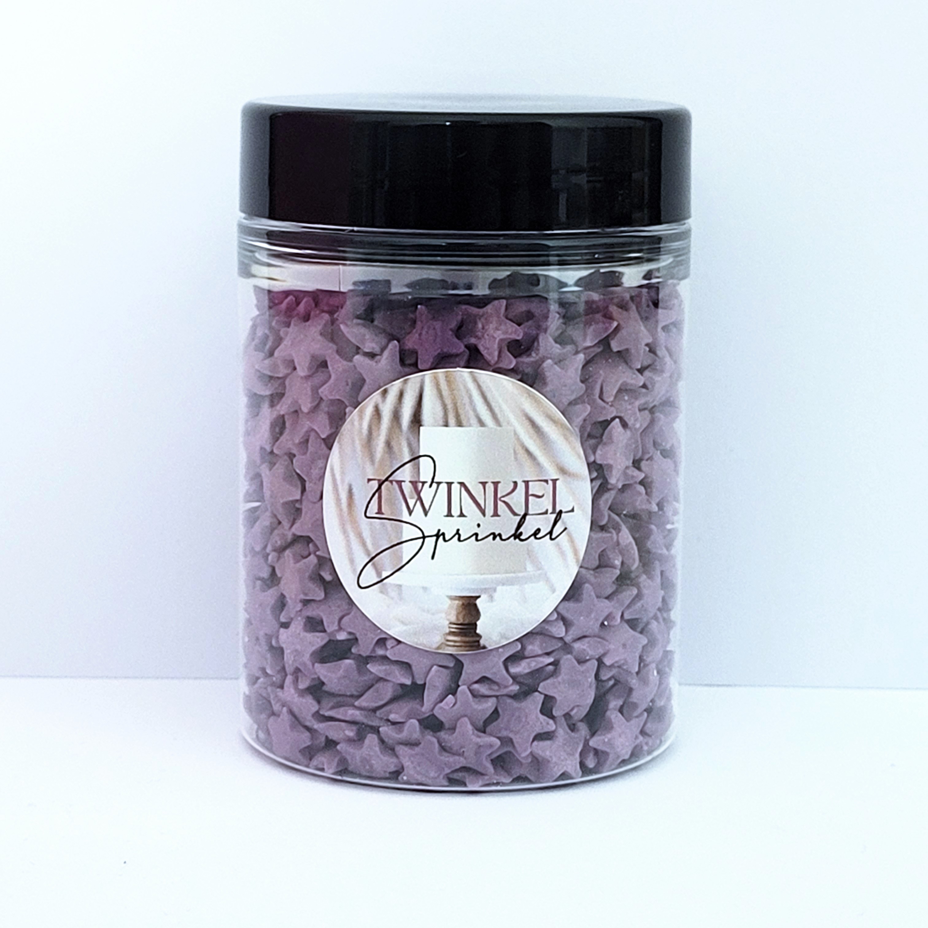 Twinkel Sprinkel Stars Purple - 60 gr - 5 pcs wholesale