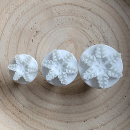 Snowflake plunger set - 3 pcs